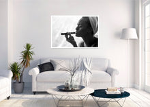Load image into Gallery viewer, Moe smoking a cigar